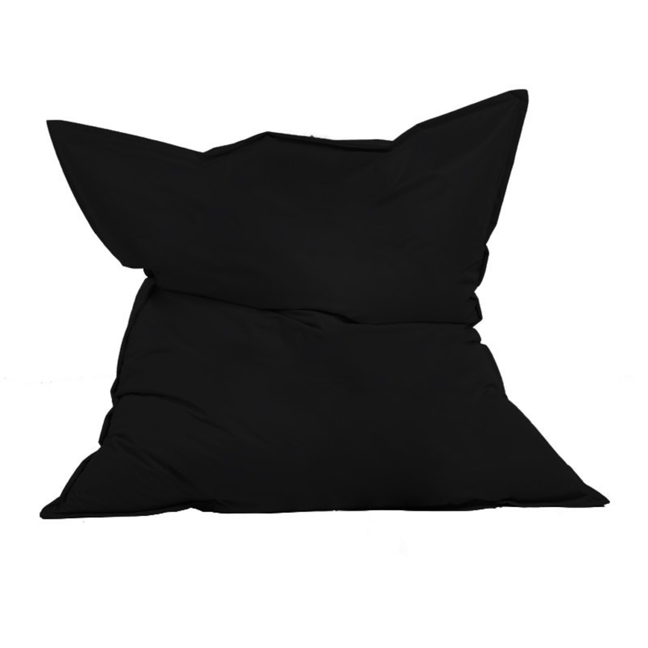 Fotoliu puf de gradina Giant Cushion Negru 180x140x30 cm