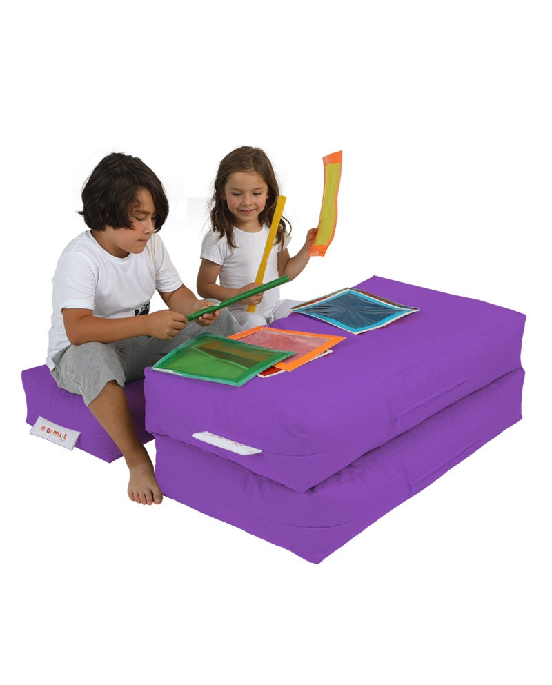 Fotoliu puf de gradina Kids Violet 50x35x40 cm - 1 | YEO