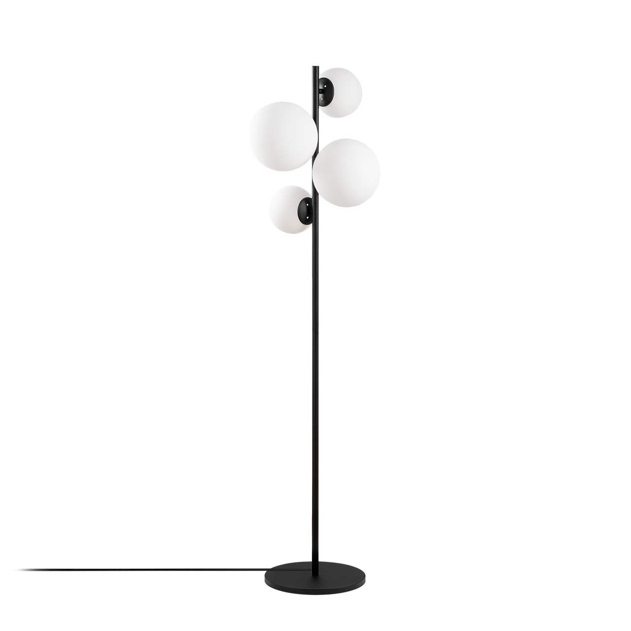 Reducere Salvador Lampadar Fazli Negru 33x33x162 cm