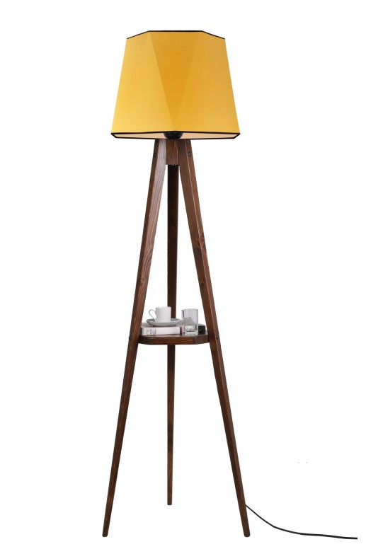 Salvador Lampadar Sehbali tripod lambader ceviz…