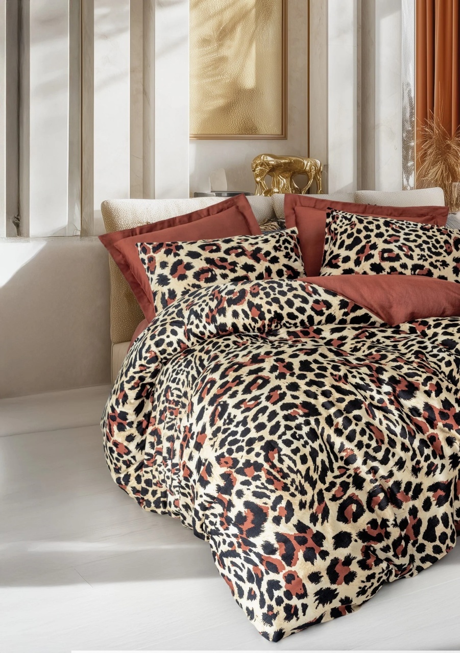 Lenjerie Leoluxe Kiremit (Bumbac 100%)