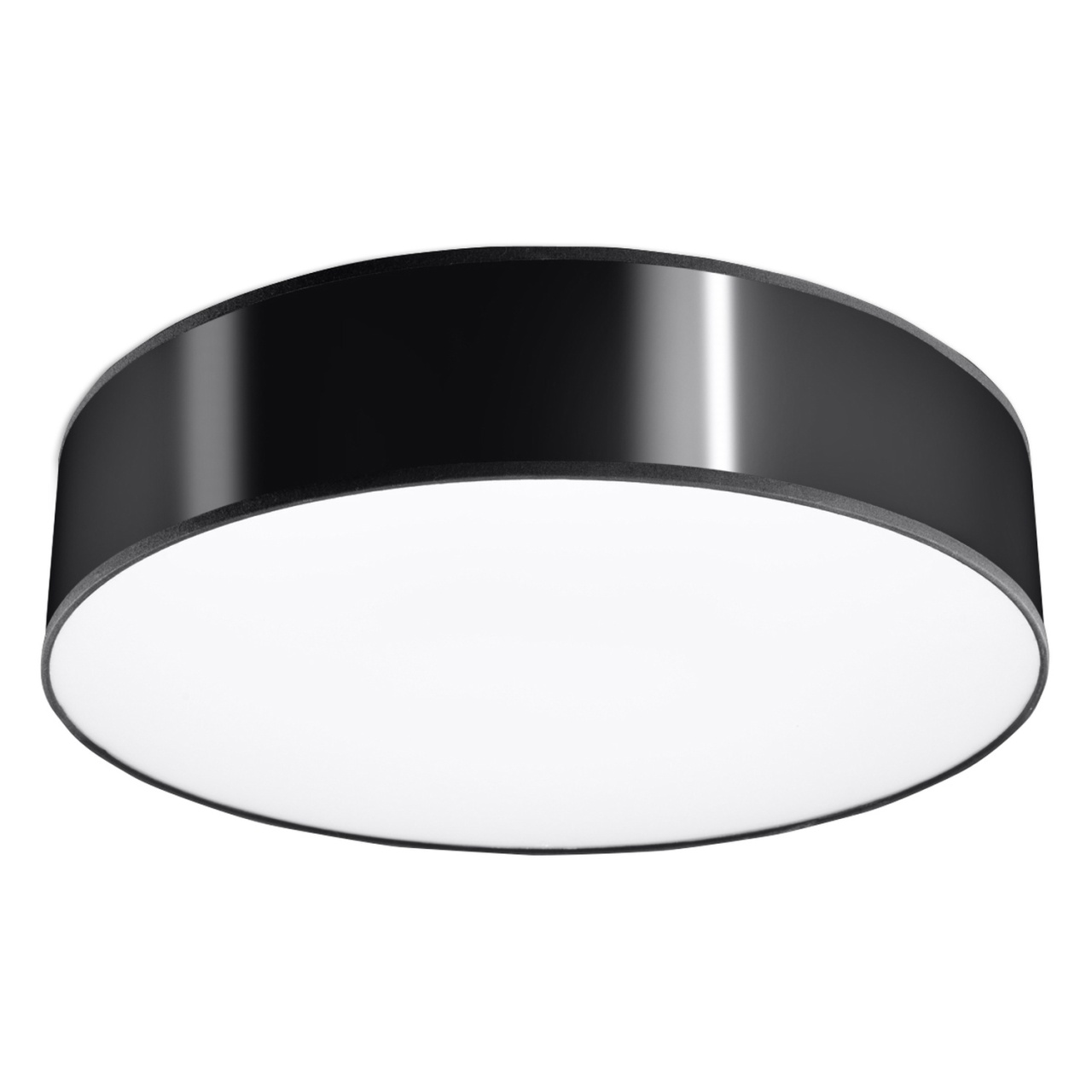 Lustra Arena Negru 45x45x11 cm