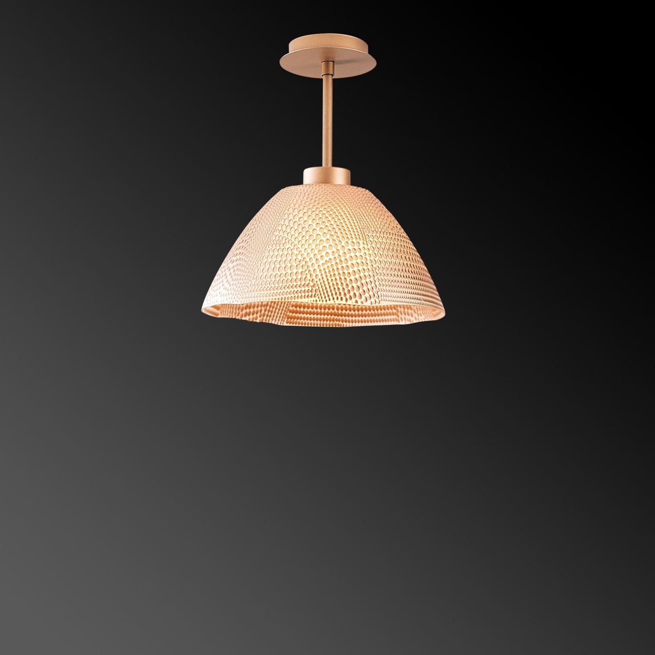 Lustra Bornova Cupru 30x30x32 cm - 4 | YEO
