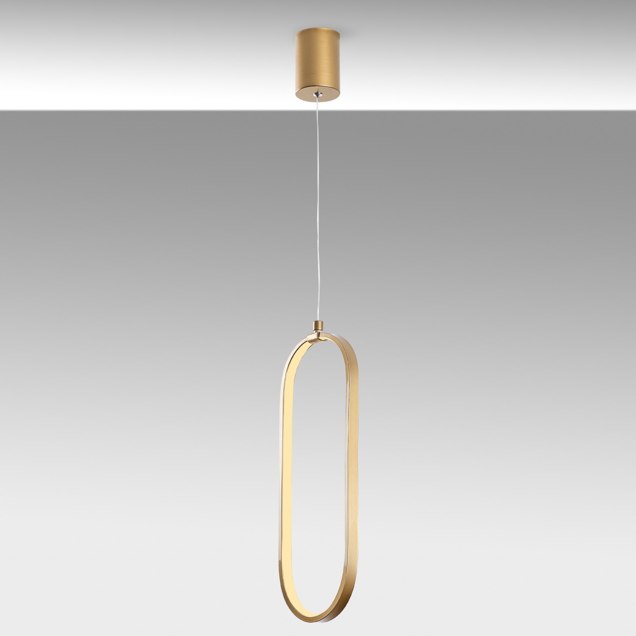 Lustra Can Auriu 17x50x110 cm - 3 | YEO