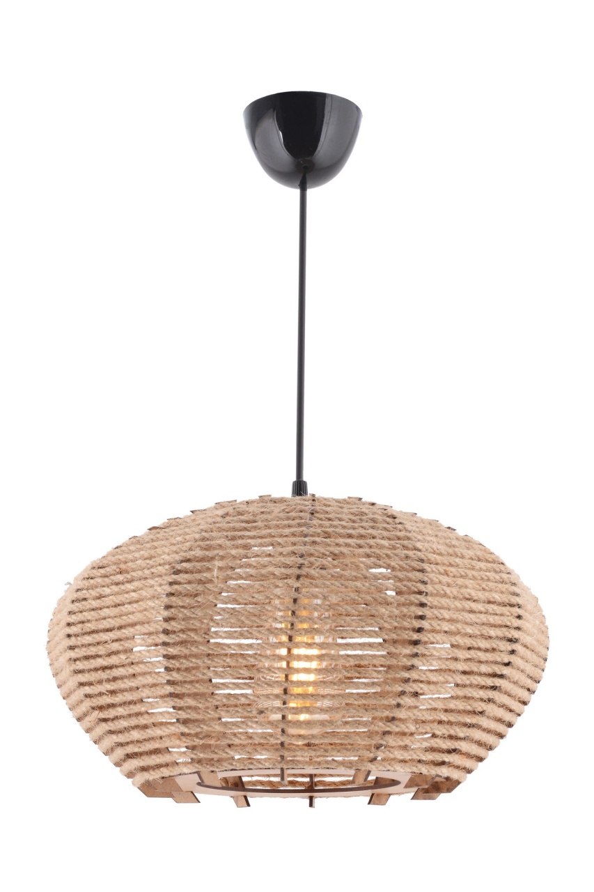 Lustra Jute Crem 35x35x65 cm - 2 | YEO