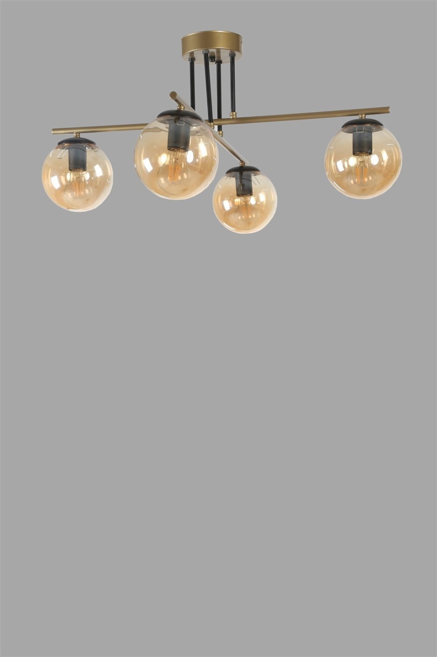 Lustra Oslo Auriu 70x70x40 cm - 4 | YEO