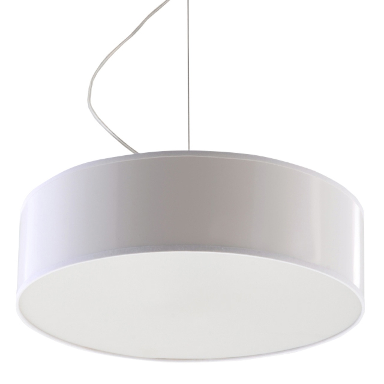 Lustra suspendata Arena Alb 35x35x111 cm