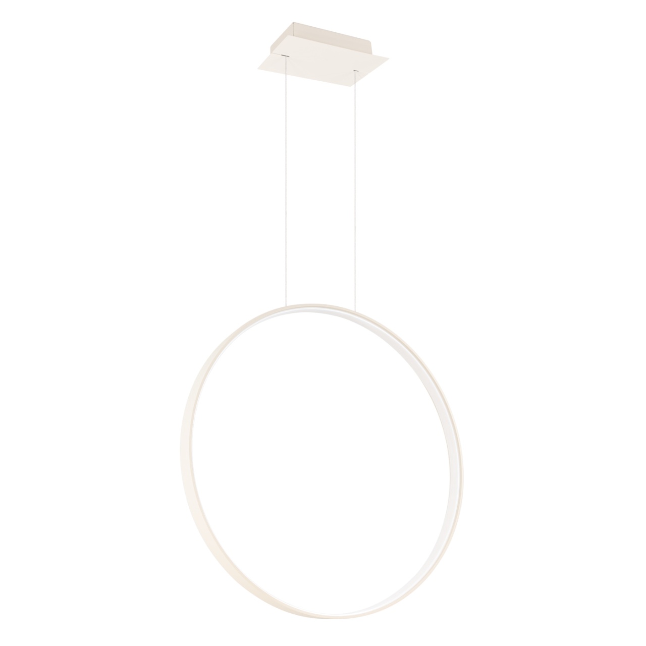 Lustra suspendata LED Rio 55 Bej 3000K 55x16x150 cm