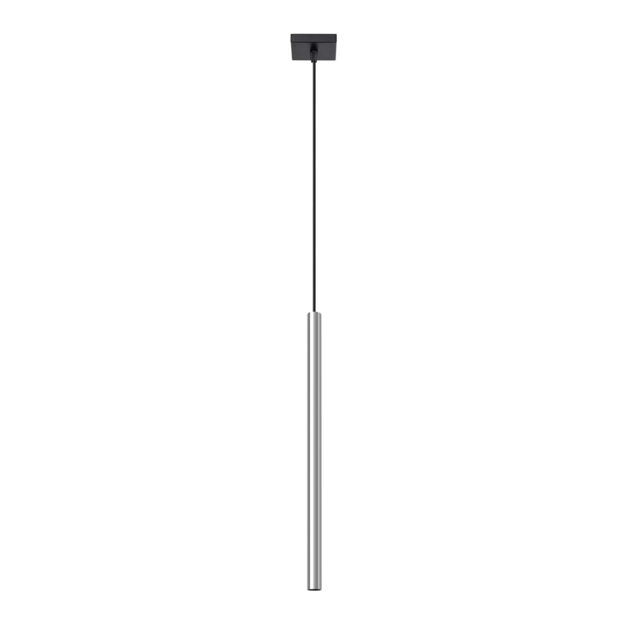 Lustra suspendata Pastelo Crom 8x8x118 cm