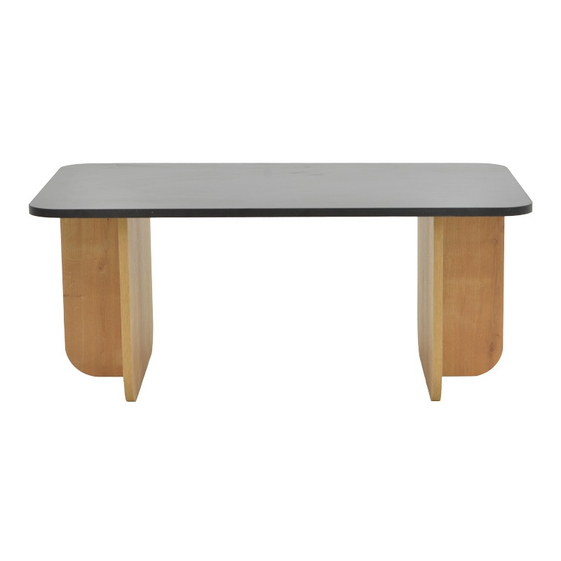 Masa Beca, Pako World, Stejar-Negru, 100x60x42 cm - 1 | YEO