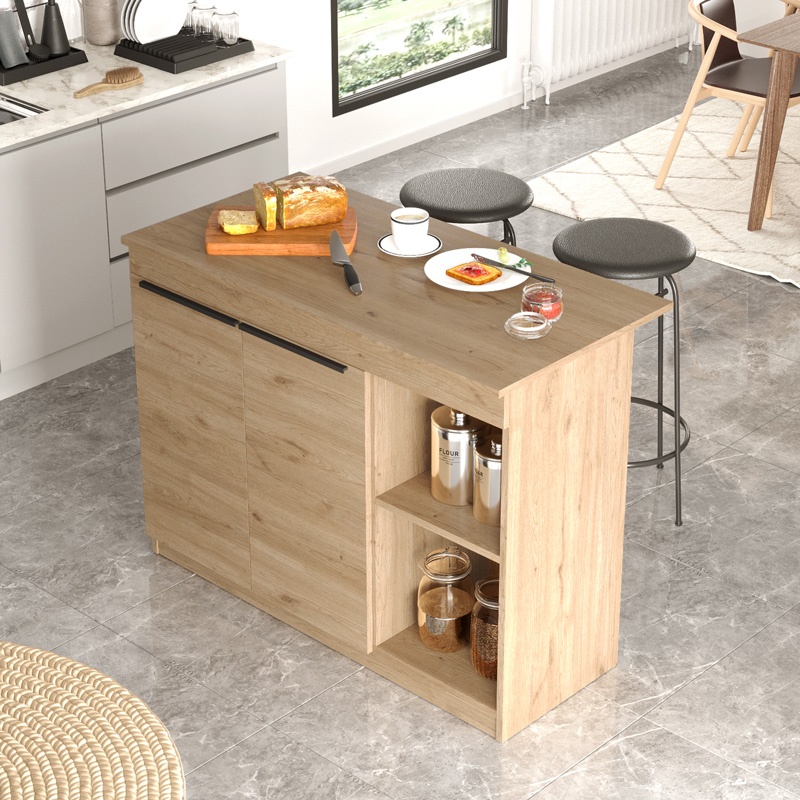Masa bucatarie Kogile, Pako World, Natural, 120x60x88 cm - 1 | YEO