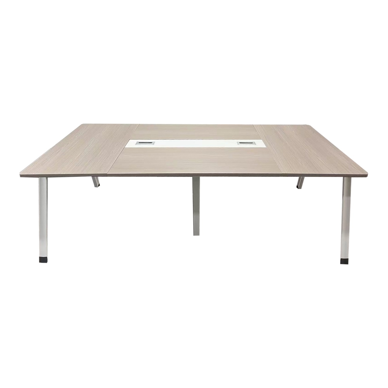 Masa de conferinta Armadi, Pako World, Gri-Alb, 240x120x75 cm - 2 | YEO