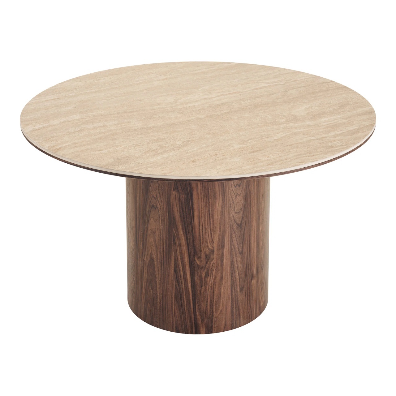 Masa dining Delphi, Maro, 120x120x76 cm - Imagine 4