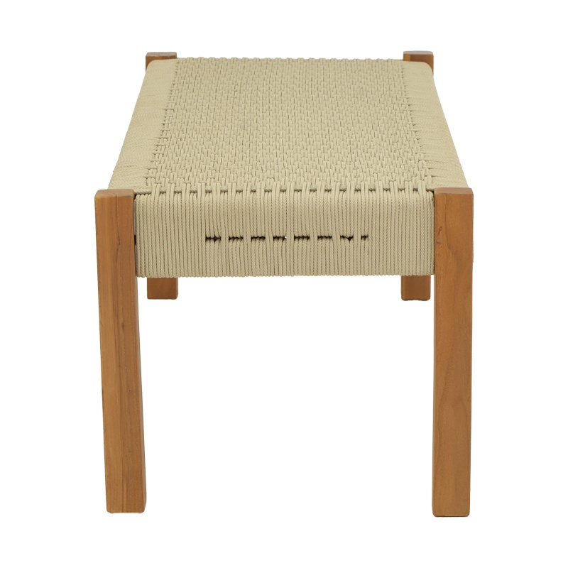 Masa Uma Boho, Pako World, Lemn de tec, Natural, 150x45x40 cm - 3 | YEO