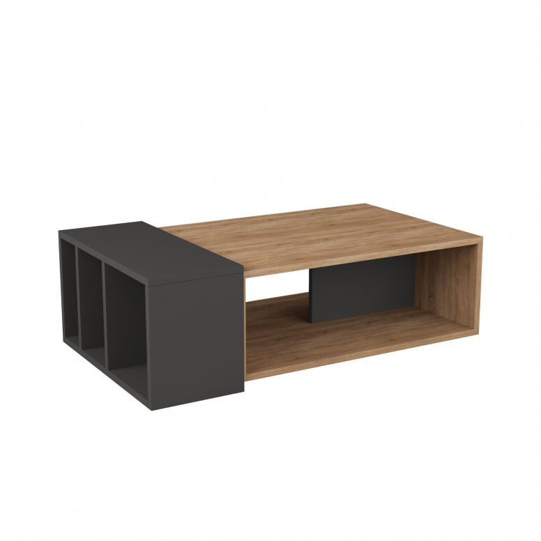 Masuta de Cafea Anita - Oak, Antracit - 1 | YEO