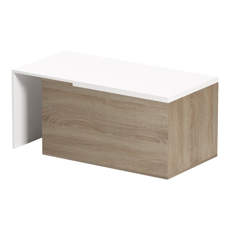Masuta de cafea extensibila Extera Alb 160x50x45 cm - 3 | YEO
