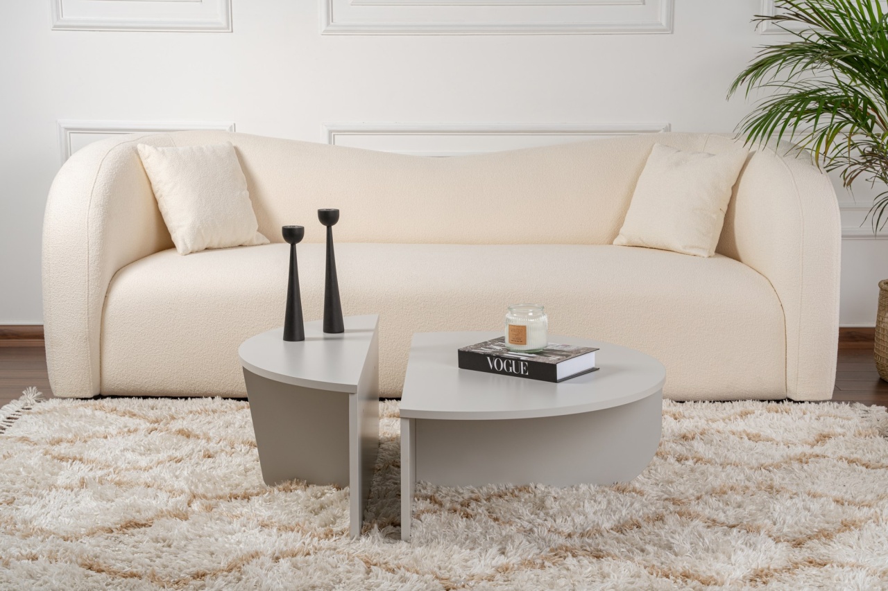 Masuta de cafea Orion Gri - 2 | YEO