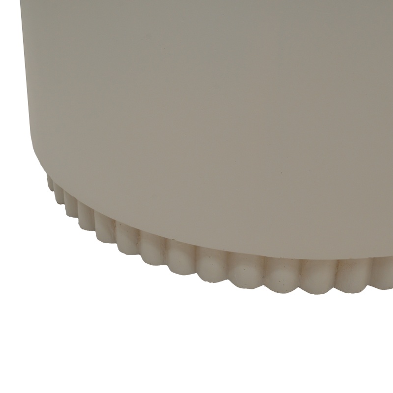 Masuta de cafea, Tierra, Pako, Gri deschis 75x75x37 cm - 4