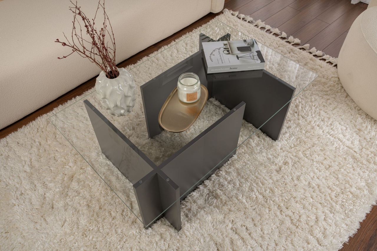 Masuta de cafea Vetrino Antracit - 1 | YEO