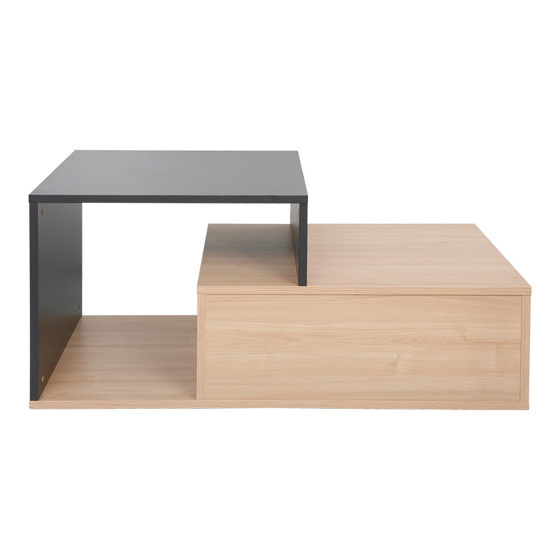 Masuta de cafea Vople Negru 90x50x40 cm - 4 | YEO