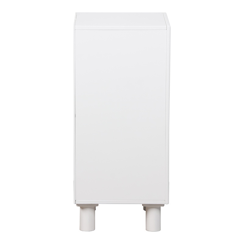 Noptiera Emersi, Pako World, MDF, Alb, 40x32x70 cm - 1 | YEO