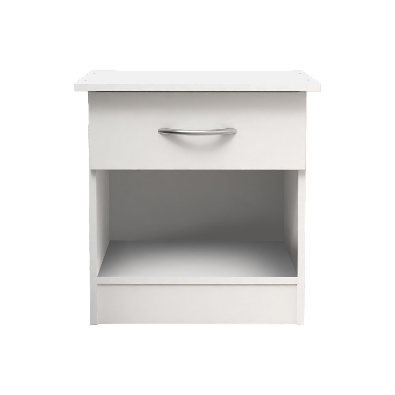 Noptiera Kona, Pako World, Alb, 40x34x42 cm - 2 | YEO