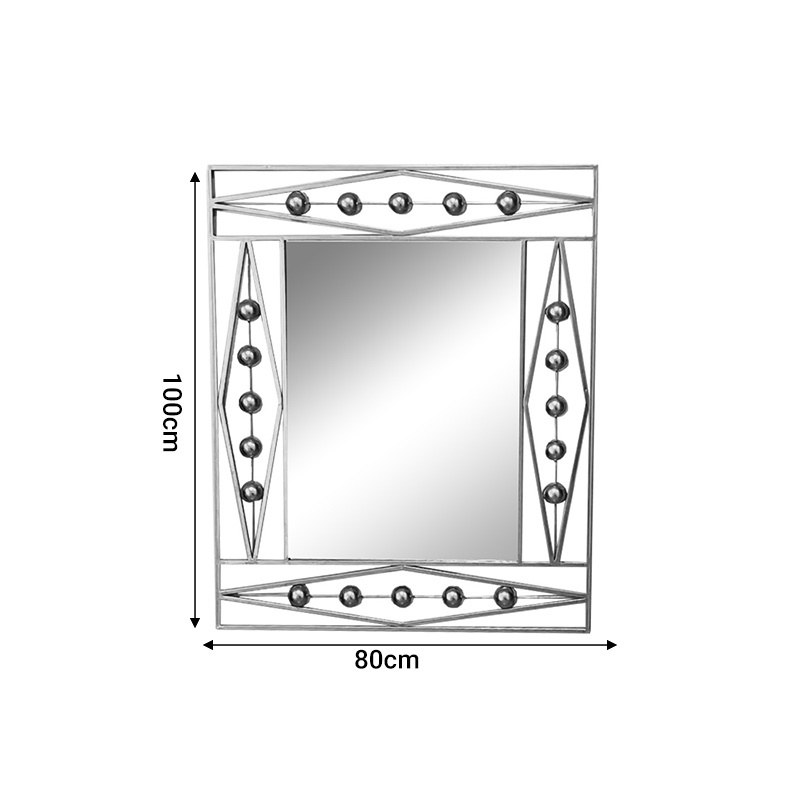 Oglinda Roteron aurie metalica 80x2x100 cm - 1 | YEO