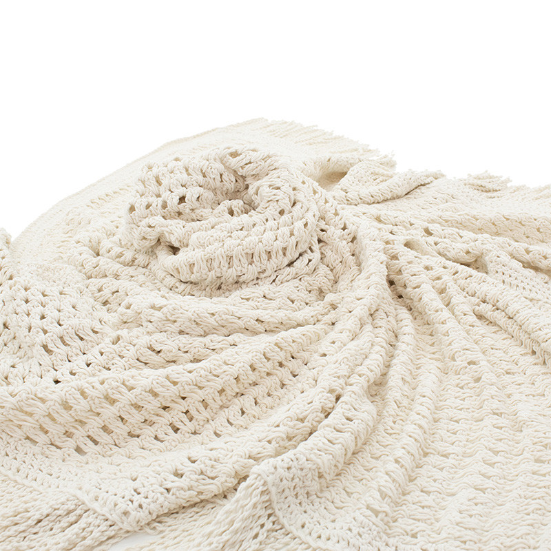 Parasolar Roof macrame bej 3.8x3m - 4 | YEO