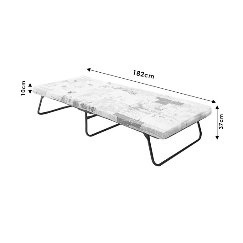 Pat 1 persoana 80X180 cm Xander 20035 - 2 | YEO