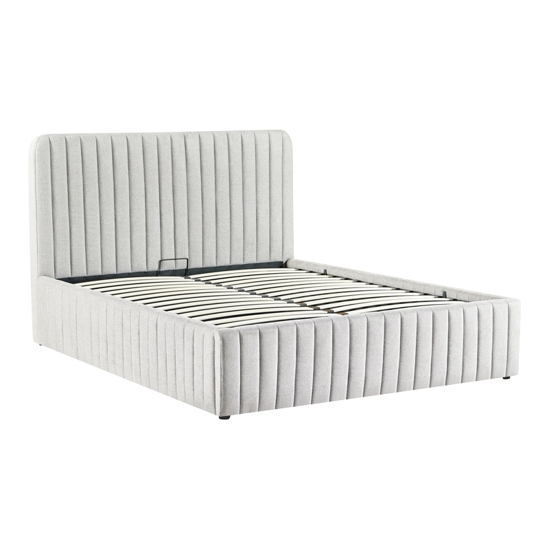 Pat dublu Zilin Pako World Gri 160x200x20 cm - 1 | YEO