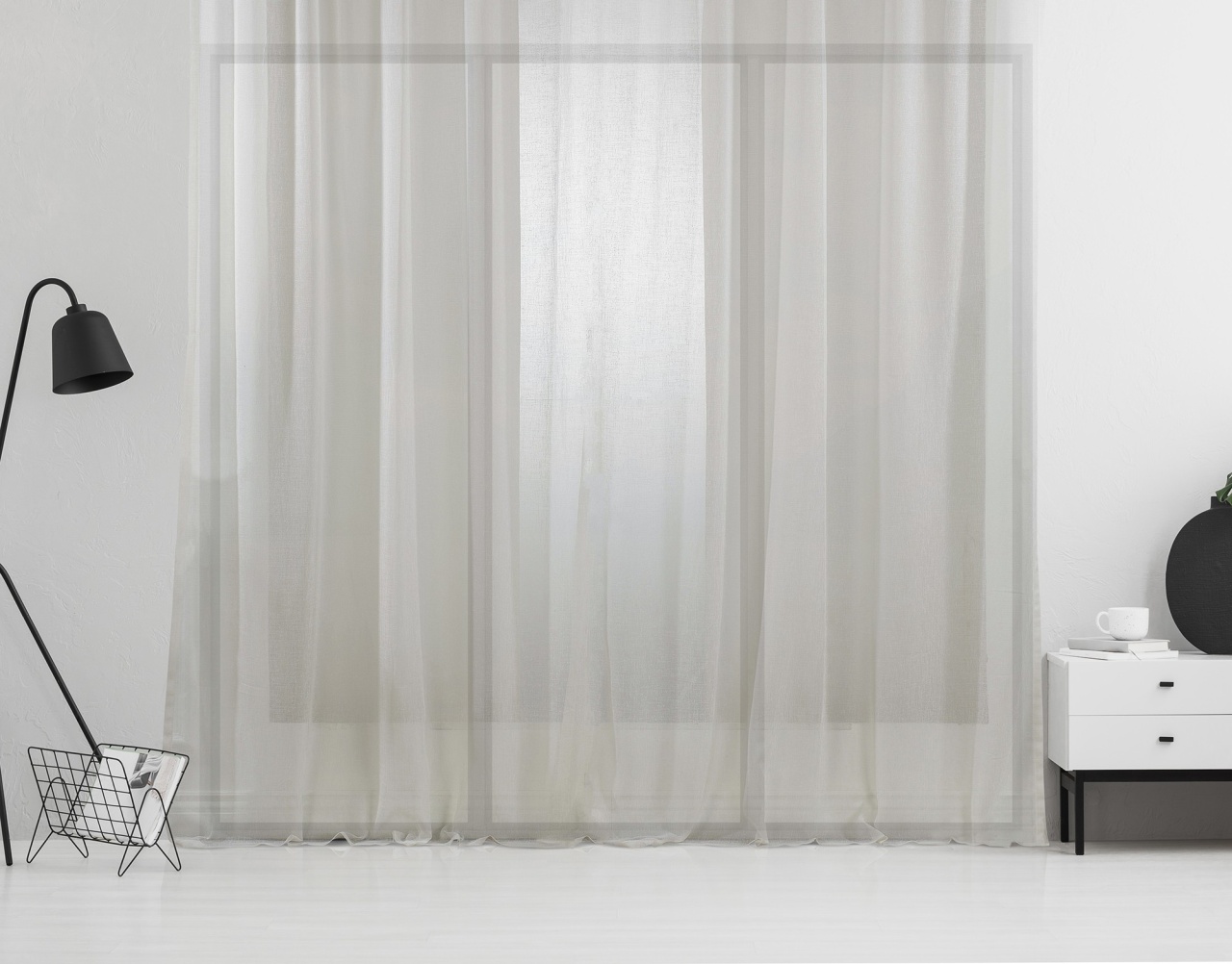 Perdea AS-10305 Bej 140x200 cm - 2 | YEO