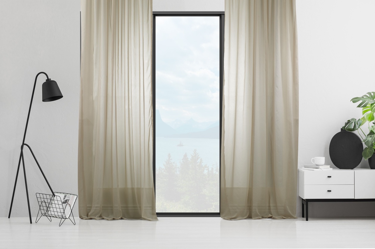 Perdea AS-70045 Crem 140x425 cm