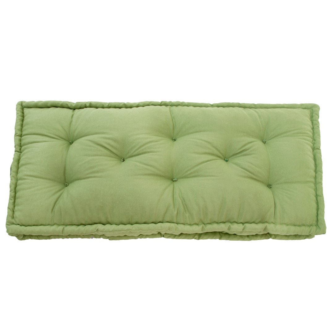 Pernă scaun French Verde 60x120x15 cm