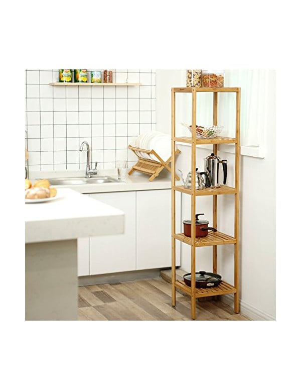 Raft de depozitare, Songmics, 33 x 33 x 146 cm, BCB55Y