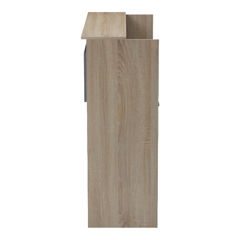 Receptie birou, Optima, Gri, 40x110x110 cm