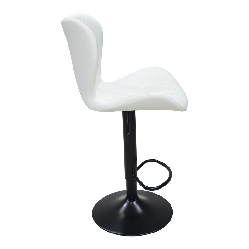 Scaun de bar ajustabil Coozy Alb 46x47x112 cm - 2 | YEO