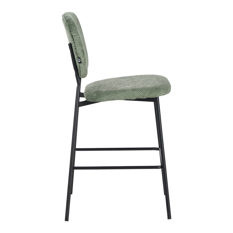 Scaun de bar Cathair, Pako World, Verde, 48x54x100 cm - 2 | YEO