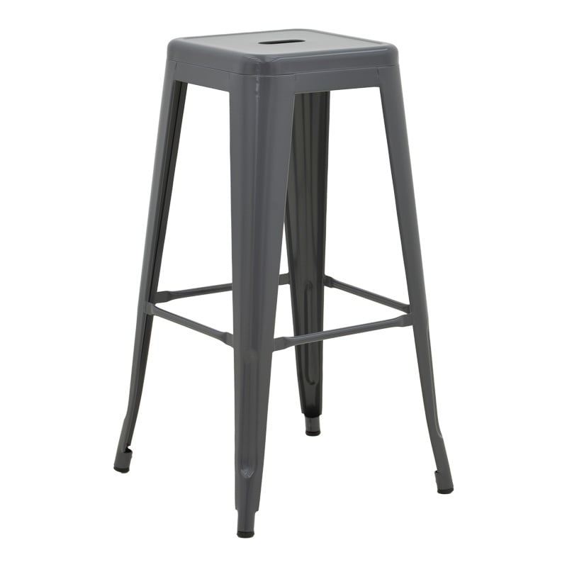 Scaun de bar Utopia Gri 42x42x76 cm