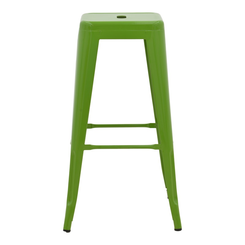 Scaun de bar Utopia Verde 42x42x76 cm - 2 | YEO