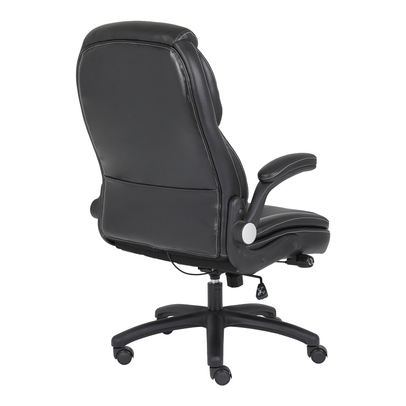 Scaun de birou Desain,Pako World, PU, Negru, 74x73x108-116 cm - 1 | YEO