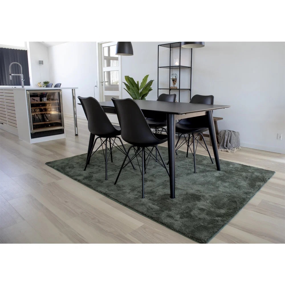 Scaun dining Oslo, Negru, 55x48x84 cm - Imagine 2