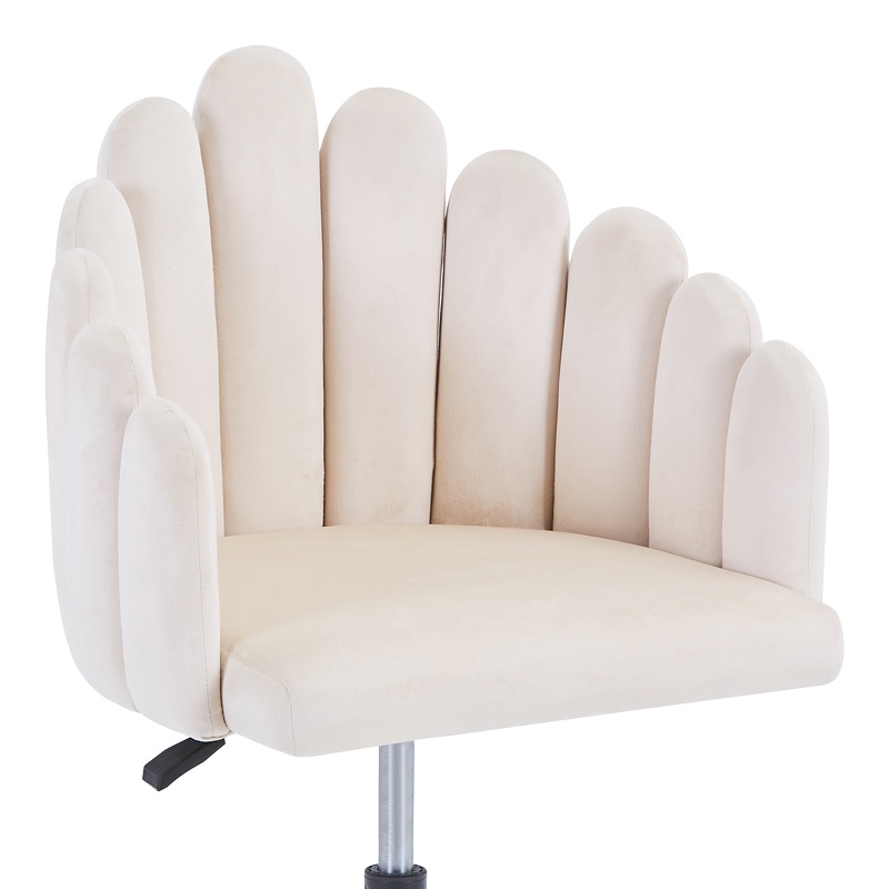 Scaun Manole, Pako World, Crem, Textil, 57x50x77-87 cm - 4 | YEO