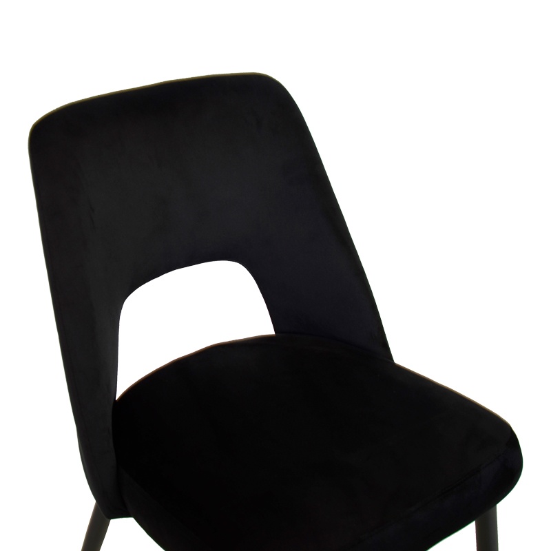 Scaun Murde Pako World Negru 48.5x61x89 cm - 4 | YEO