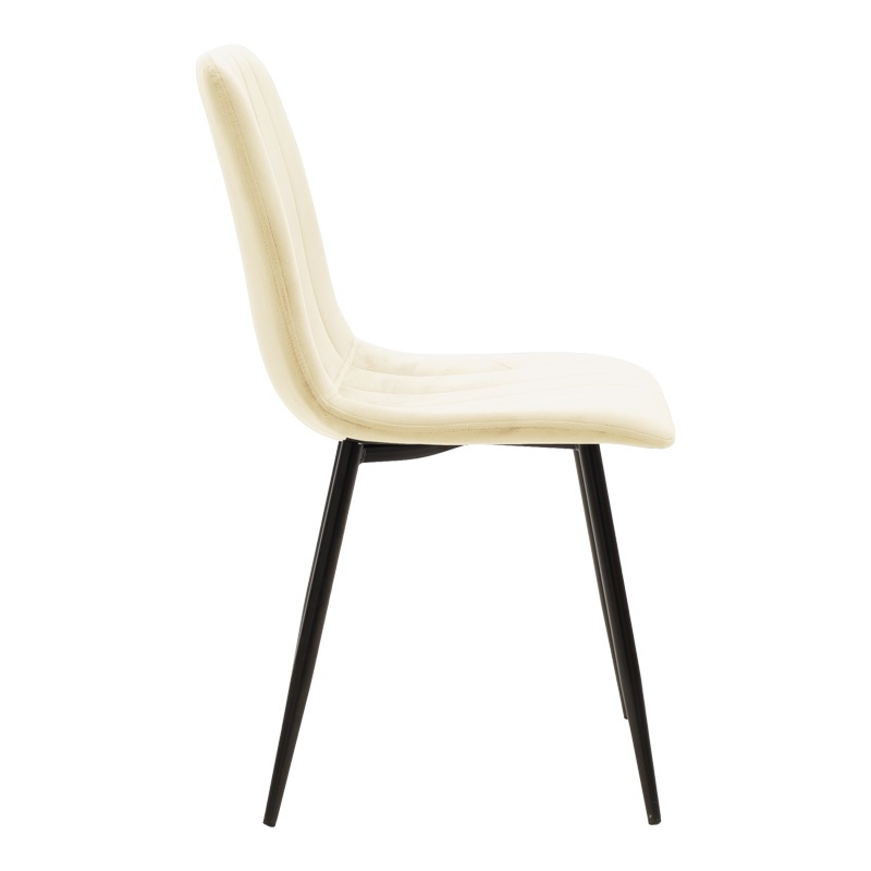 Scaun Noor, Pako World, Catifea, Bej, 44x53x86 cm - 2 | YEO