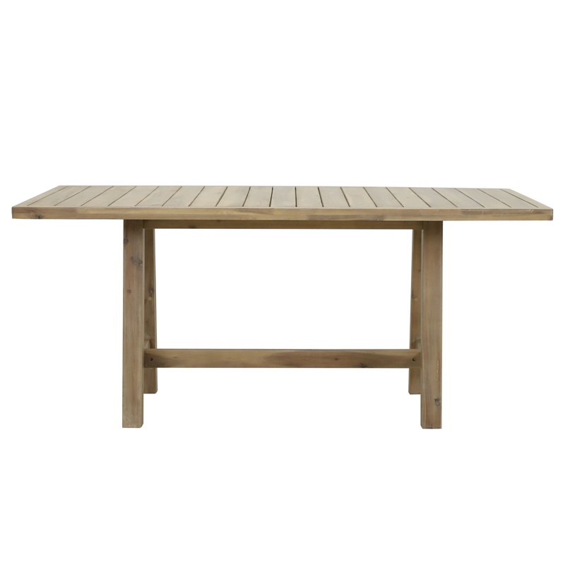 Set 7 buc masă și scaune de grădină Malibu-Bolen Bej 170x90x75.5 cm - 1 | YEO