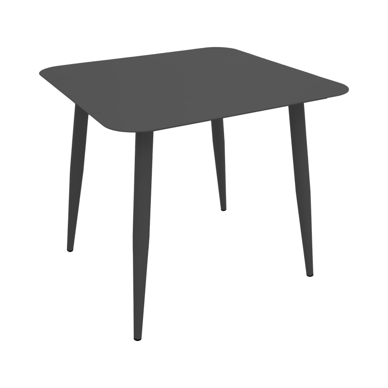 Set masa si scaune dining, 5 buc, Heven Vista, Pako, Negru 80x80x72 cm - 5