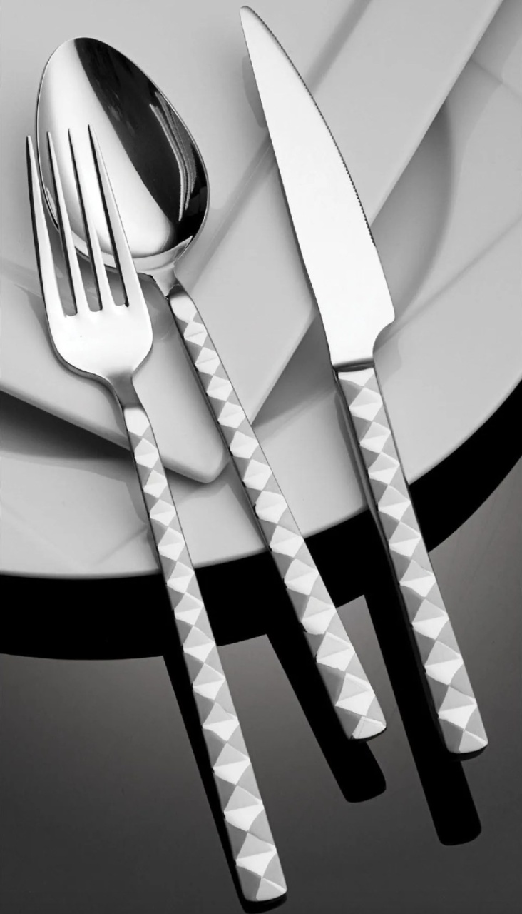 Set tacamuri 24 bucati d97 Argintiu