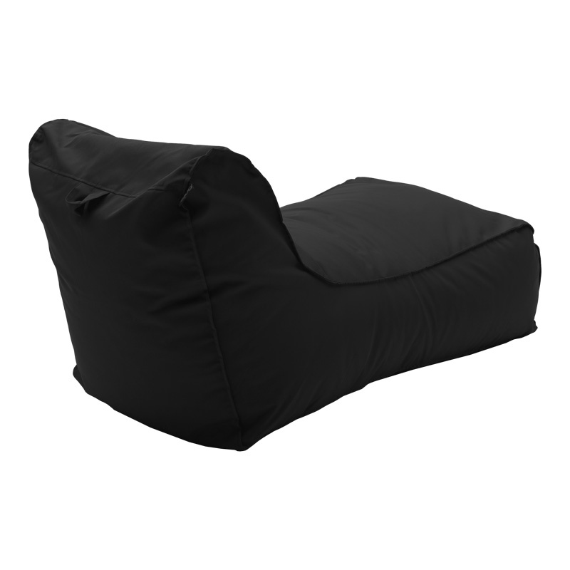 Sezlong puf de gradina Lara Negru 60x150x40 cm - 2 | YEO
