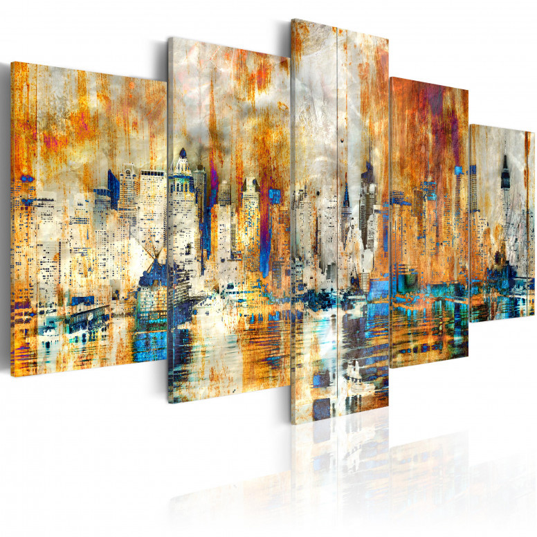 Tablou - Memory of the City 200x100 cm