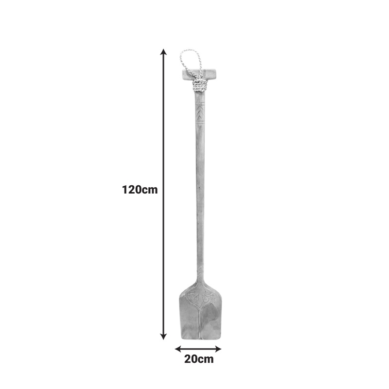 Vasla decorativa de perete Paddly Natural 20x3x120 cm
